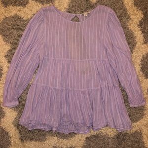 American Eagle Babydoll top - Purple